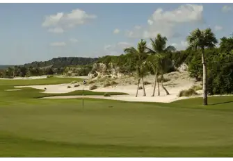 The course's Seashore Paspalum grass allows for maintenance with minimal environmental impact