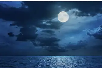 Sailing at night is almost like a spiritual experience at times