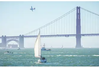 St Francis Yacht Club is located along the San Francisco Bay offering picturesque views