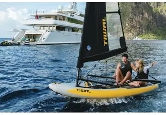 If you don't know how, the crew will teach you how to sail and they'll always make sure you're safe