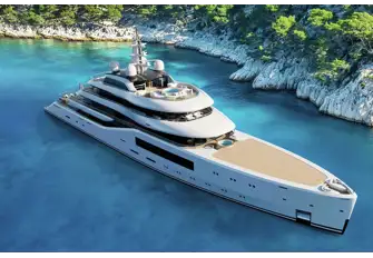 The Amels 80 is a 2,175GT yacht with a maximum range of 5,000nm and a touch-and-go foredeck helipad