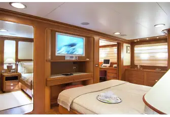 The full beam owner's suite is unusually large