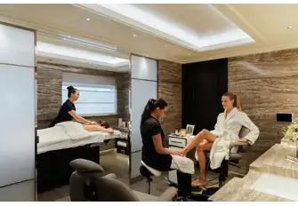 You can both enjoy some pampering at the same time