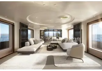 AZIMUT GRANDE 38/19 - Huge windows, bulwark cut-outs and glass handrails all deliver sensational sightlines