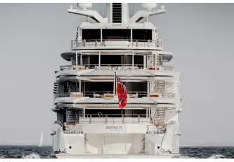 The 88.5m INFINITY was sold in an in-house deal