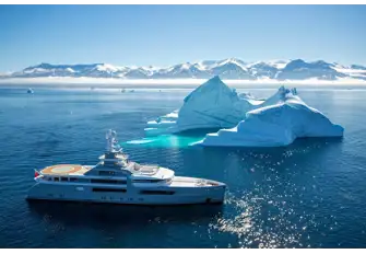 With her ice-classed steel hull, certified helipad and 4,800nm range, CLOUDBREAK enables you to explore the furthest reaches of the planet