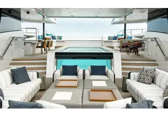 M'BRACE won awards for her clever design features, such as her glass pool