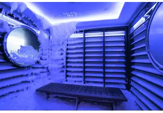 The amazing snow room - the health benefits are worth the chill