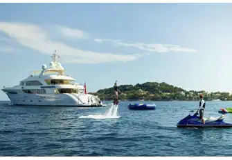 With so many watertoys on offer, you can all take your pick