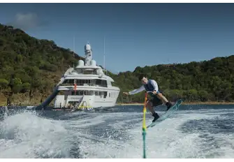 Get your freak on! High octane watersports are part of the fun