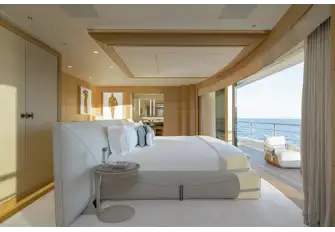 The bridge deck VIP suites have their own balconies