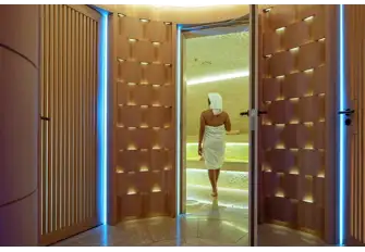 ILLUSION PLUS uses lighting design to create a soothing spa ambience