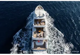 Generous deck spaces on award-winning sistership BRIGADOON
