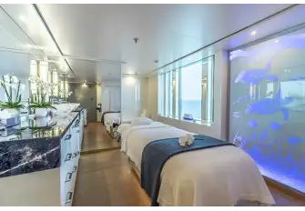 The bridge deck massage room and beauty salon