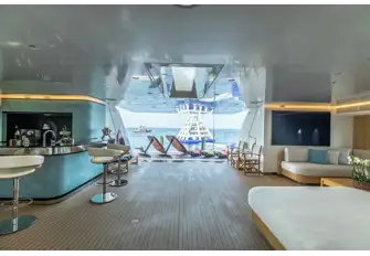 The new beach club has proved to be a huge hit with guests of all ages