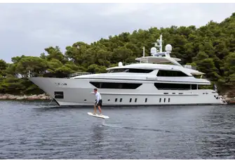 We will be following the progress of LAMMOUCHE next year, not least to see how appealing to clients this switch is, and reporting back to owners of other Burgess-managed yachts