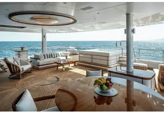The owner's private terrace