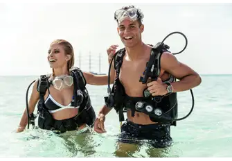 Scuba - or snorkel - or just swim... The ocean is your playground, take care of it