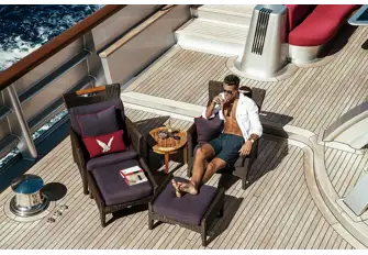 Kick back... Pleasure beyond measure onboard MALTESE FALCON