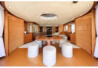Her interiors are by Cristiano Gatto Design
