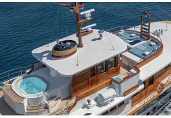 Soak up the Bahamian sun in the jacuzzi or stretched out on a sun pad