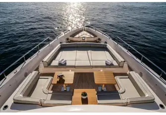 <figure id="ctl00_plcMainContent_plcBottomZones_lt_BottomZone_HtmlArea_widget5_ctl00_figImage" class="article-section__figure" style="margin: 0px 0px 1.875rem;"><figcaption class="article-section__figcaption" style=""><font color="#0b0c10" face="Quador, Microsoft YahHei, PingFang, Source Han Sans, Times New Roman, serif">The foredeck lounge ensures privacy when moored stern-to</font><br></figcaption></figure><p style="margin-bottom: 1.875rem; padding: 0px; font-size: 18px; line-height: 1.55; text-rendering: optimizelegibility; font-family: "FF Mark", Arial, sans-serif; letter-spacing: -0.02em; font-weight: 500; color: rgb(11, 12, 16);"></p>