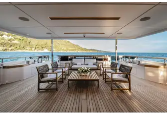 <figure id="ctl00_plcMainContent_plcBottomZones_lt_BottomZone_HtmlArea_widget3_ctl00_figImage" class="article-section__figure" style="margin: 0px 0px 1.875rem;"><figcaption class="article-section__figcaption" style=""><font color="#0b0c10" face="Quador, Microsoft YahHei, PingFang, Source Han Sans, Times New Roman, serif">Lounging on the main deck aft</font><br></figcaption></figure><p style="margin-bottom: 1.875rem; padding: 0px; font-size: 18px; line-height: 1.55; text-rendering: optimizelegibility; font-family: "FF Mark", Arial, sans-serif; letter-spacing: -0.02em; font-weight: 500; color: rgb(11, 12, 16);"></p><p style="margin-bottom: 1.875rem; padding: 0px; font-size: 18px; line-height: 1.55; text-rendering: optimizelegibility; font-family: "FF Mark", Arial, sans-serif; letter-spacing: -0.02em; font-weight: 500; color: rgb(11, 12, 16);"></p><figure id="ctl00_plcMainContent_plcBottomZones_lt_BottomZone_HtmlArea_widget4_ctl00_figImage" class="article-section__figure" style="margin: 0px 0px 1.875rem; color: rgb(11, 12, 16); font-family: Quador, "Microsoft YahHei", PingFang, "Source Han Sans", "Times New Roman", serif; font-size: 18px; font-weight: 300;"></figure>