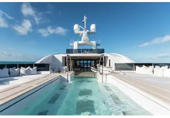 NORTH STAR offers guests an outdoor pool with beautiful scenery