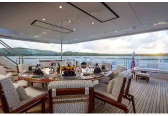 ROCK.IT. - Open-air relaxation and entertainment on the upper deck aft