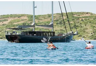 When the anchor drops, it's time to get the toys out