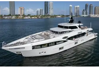 10-12 guests in five cabins can enjoy SANTOSH from just USD 95,000 per week