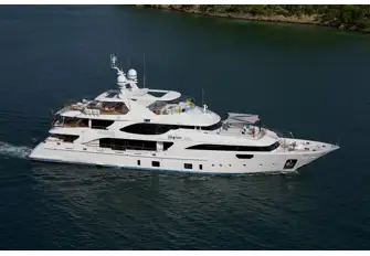 As well as a top speed of 15 knots, she has a transatlantic range of 4,000nm at her passage speed of 11 knots