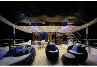The owner's suite has its own private terrace