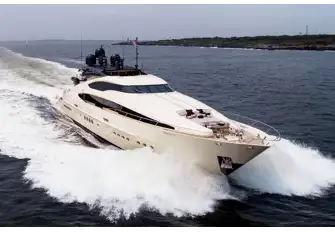 With a top speed of 27 knots and a draft of just 1.8m (5.7ft), she is tailor-made for island hopping archipelagos