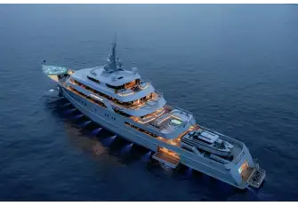 The 85m (278.8ft) AKYACHT-built VICTORIOUS, for sale and charter with Burgess, has an internal volume of 2,291GT