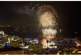 Monaco's National Day culminates in fireworks