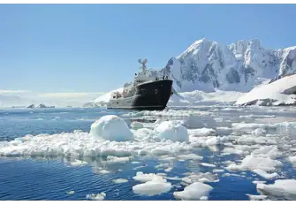 LEGEND glides through the majestic untouched scenery