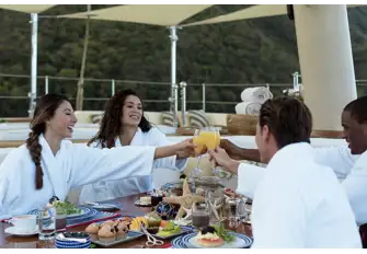 Charter chefs are experts at meeting any dietary requirement without compromising on taste