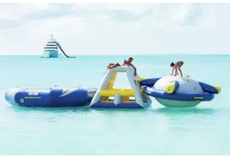 TITANIA's slide is one of the biggest in the business and everyone loves the waterpark