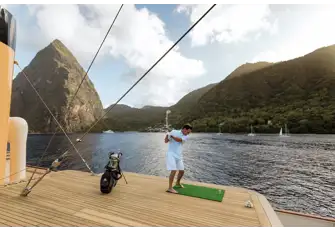 Play golf with biodegradable balls