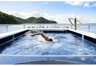 Swim against the countercurrent