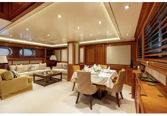 Just as stylish below decks, this yacht ticks all the boxes