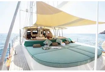 The perfect place to sunbathe or relax under the sunshade