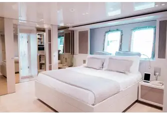 The lower deck owner's suite