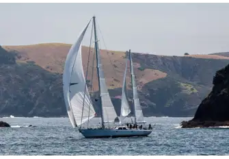 A luxurious world cruiser that also wins regattas