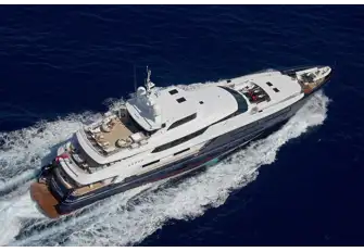 She has transatlantic range and stabiliers underway and at anchor