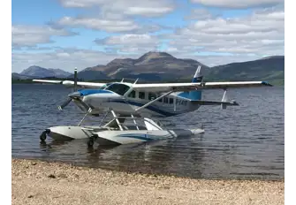 Spirit of Laudale can fly eight guests from anywhere in the UK to join FAIR LADY or the Laudale estate