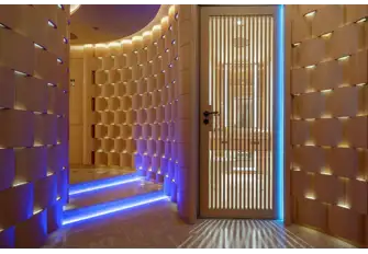 The exquisite wellness centre on the tank deck