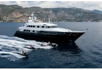 Her main engines were replaced in 2014 and have logged few hours since then