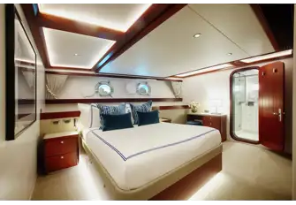 One of the main deck double suites